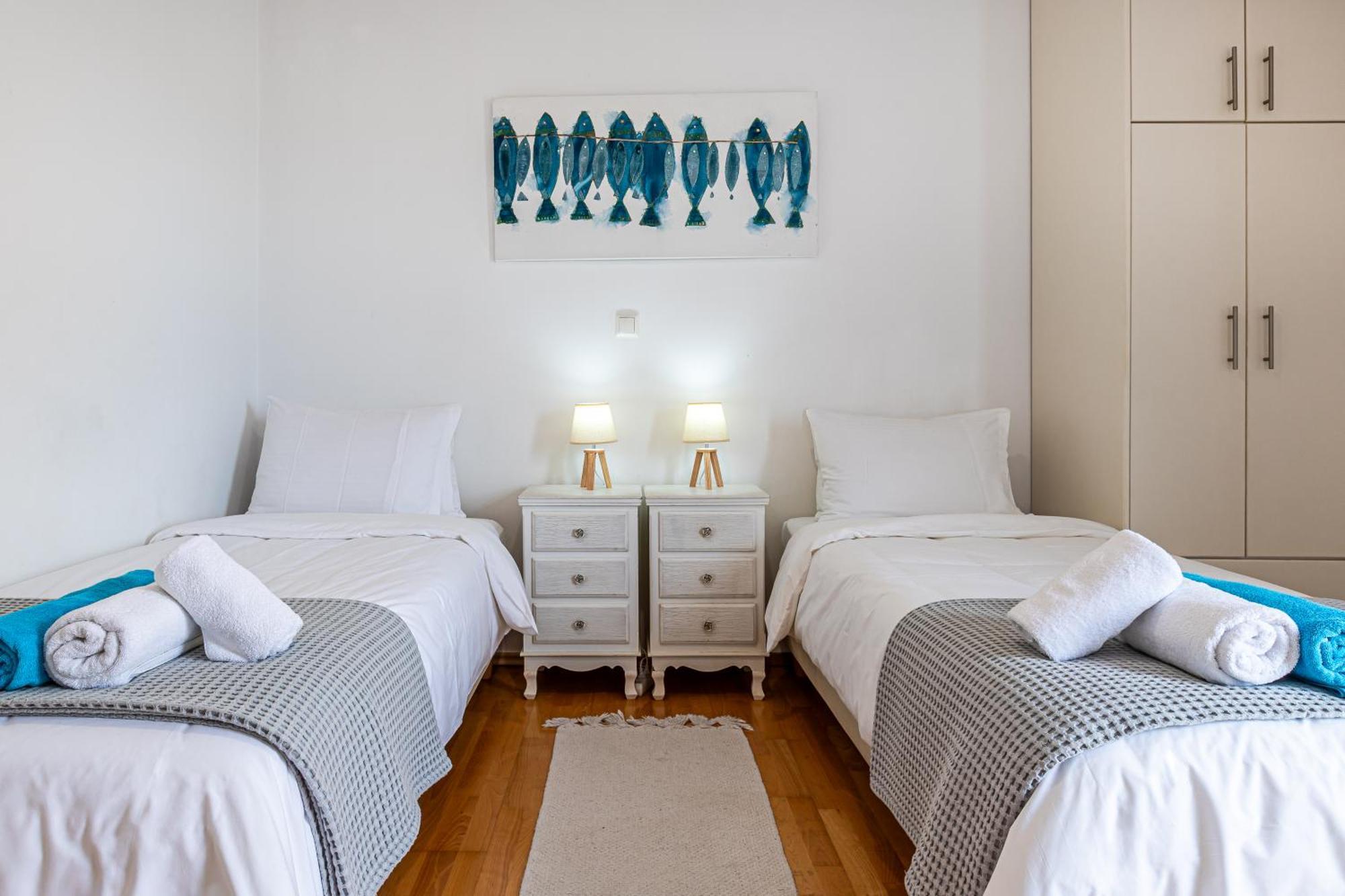 Dimitra Apartment With Private Pool And Sea View -The Ground Floor Of A Two Storey Building Daratsos Exterior photo